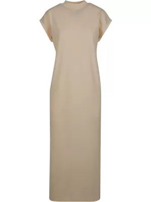 Rochie URBAN CLASSICS TB6027 ALB/NISIP
