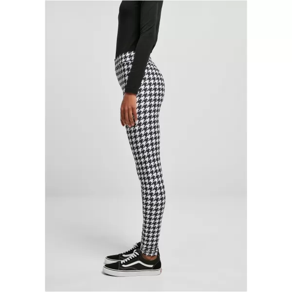  Jambiere URBAN CLASSICS TB4771 BLACK HOUNDSTOOTH 