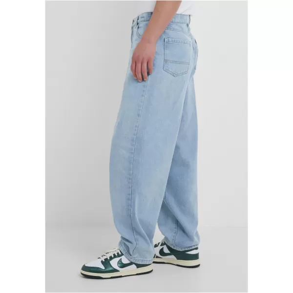  Blugi URBAN CLASSICS TB6398 NOU ALBASTRU DESCHIS SPĂLAT 