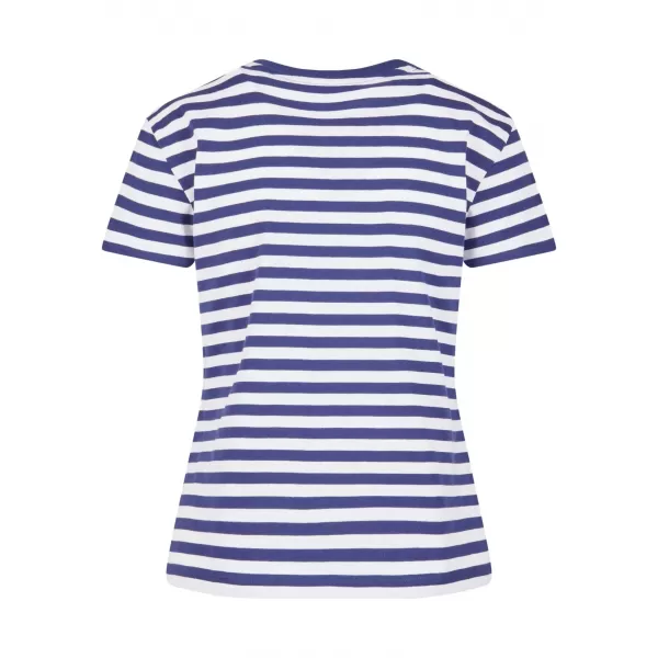  Cămaşă URBAN CLASSICS TB6826 ALB/ALBASTRU ÎNCHIS 