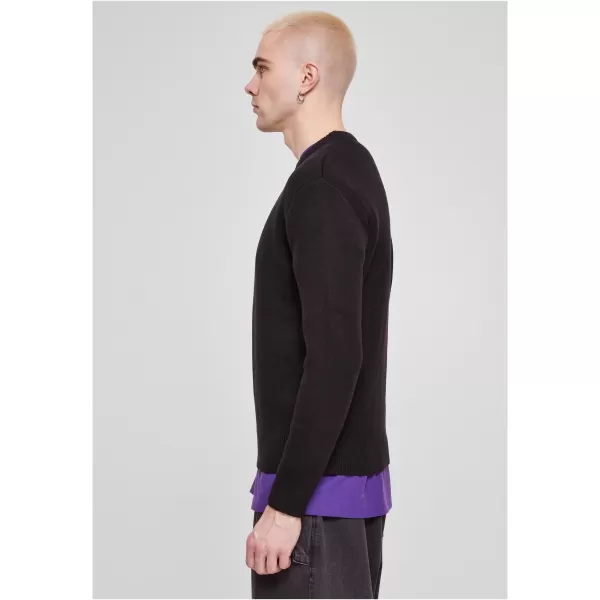  Pulover pentru bărbați URBAN CLASSICS TB6336 NEGRU 