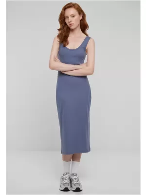 Rochie URBAN CLASSICS TB6190 ALBASTRU VINTAGE