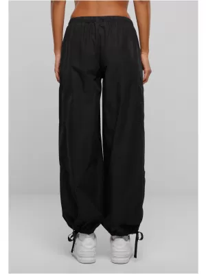 Pantalonii pentru doamne URBAN CLASSICS TB6842 NEGRU