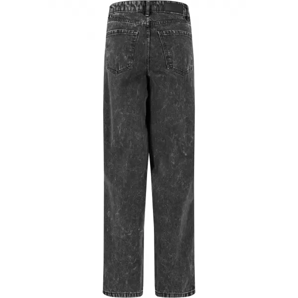  Pantalonii pentru doamne URBAN CLASSICS TB6155 CĂRBUNE NEGRU SPĂLAT 