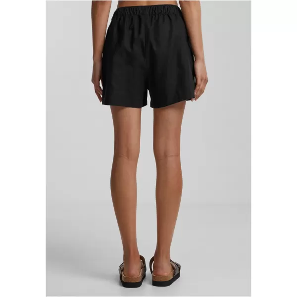  Pantaloni scurți pentru doamne URBAN CLASSICS TB6848 NEGRU 