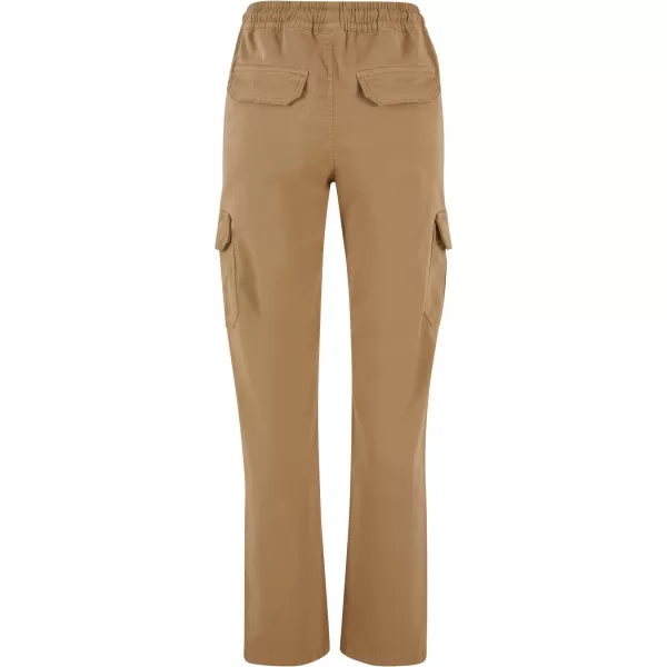  Pantalonii pentru doamne URBAN CLASSICS TB6158 UNIUNE BEIGE 