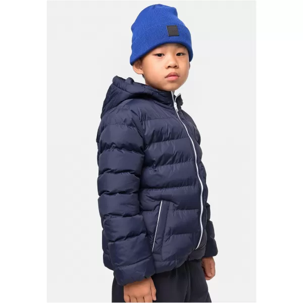  Jacheta pentru copii URBAN CLASSICS UCK863 BLEUMARIN/ALB/MARIN 
