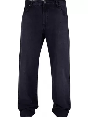 Blugi URBAN CLASSICS TB6396 NEGRU SPĂLAT