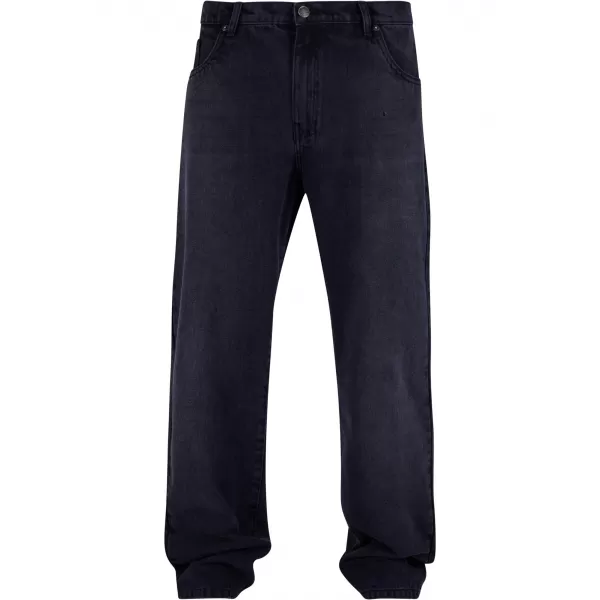  Blugi URBAN CLASSICS TB6396 NEGRU SPĂLAT 