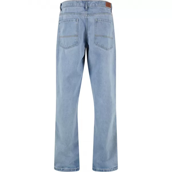  Blugi URBAN CLASSICS TB6396 NOU ALBASTRU DESCHIS SPĂLAT 