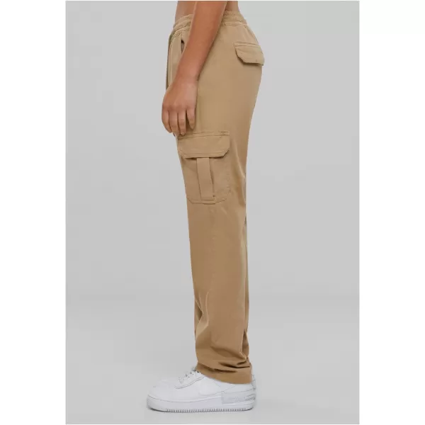  Pantalonii pentru doamne URBAN CLASSICS TB6158 UNIUNE BEIGE 