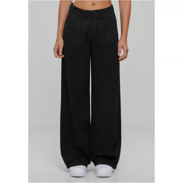  Pantalonii pentru doamne URBAN CLASSICS TB6216 NEGRU 