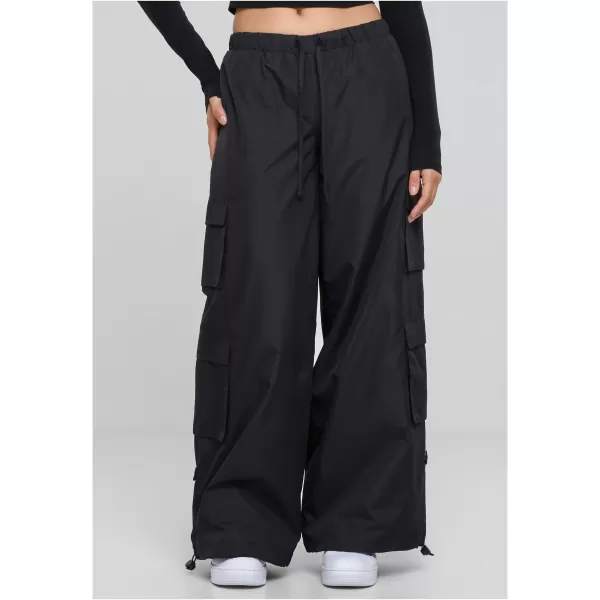  Pantalonii pentru doamne URBAN CLASSICS TB6100 NEGRU 