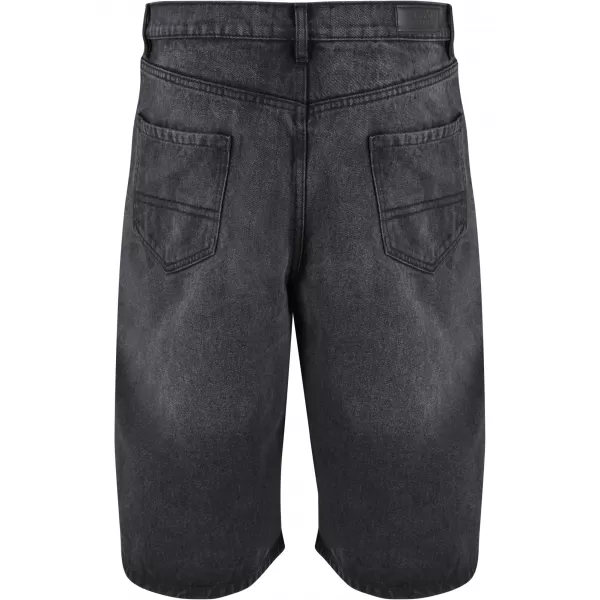  Pantaloni scurţi URBAN CLASSICS TB6639 NEGRU SPĂLAT 