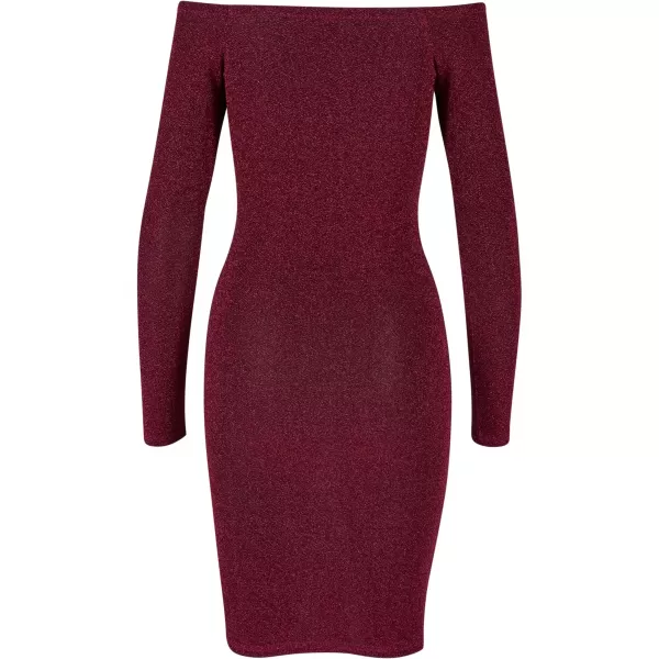  Rochie URBAN CLASSICS TB6144 BURGUNDIA 