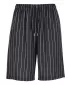 Pantaloni scurţi URBAN CLASSICS TB7384 NEGRU/ALB