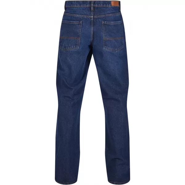  Blugi URBAN CLASSICS TB6396 NOU ALBASTRU ÎNCHIS SPĂLAT 