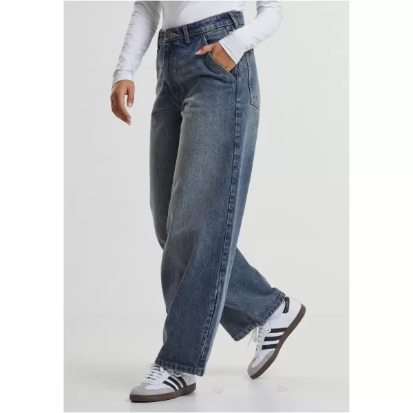  Doamne URBAN CLASSICS TB7099 NOU ALBASTRU ÎNCHIS SPĂLAT 