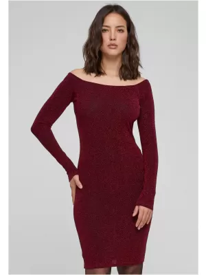 Rochie URBAN CLASSICS TB6144 BURGUNDIA