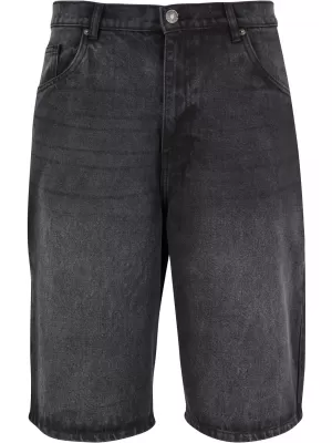 Pantaloni scurţi URBAN CLASSICS TB6639 NEGRU SPĂLAT