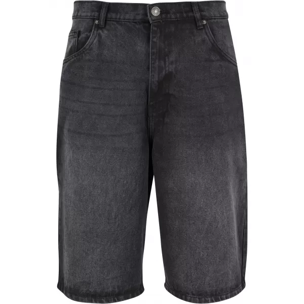  Pantaloni scurţi URBAN CLASSICS TB6639 NEGRU SPĂLAT 