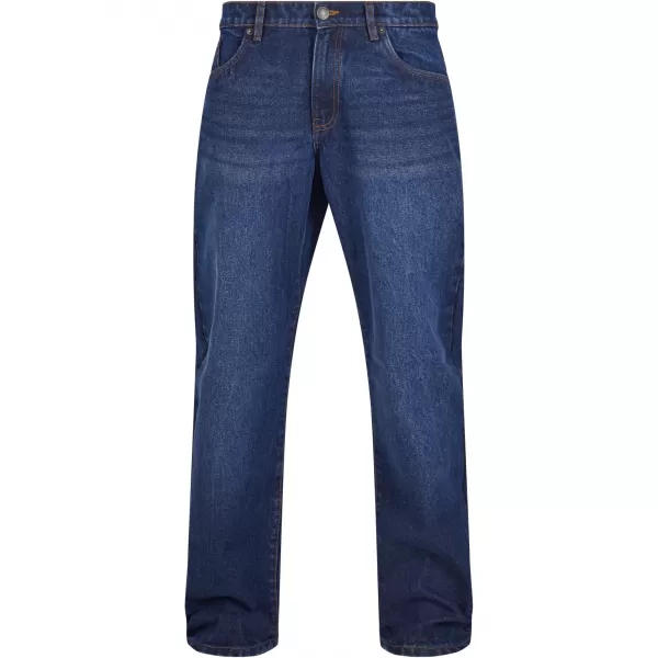  Blugi URBAN CLASSICS TB6396 NOU ALBASTRU ÎNCHIS SPĂLAT 