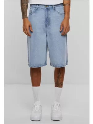 Pantaloni scurţi URBAN CLASSICS TB6639 NOU ALBASTRU DESCHIS SPĂLAT