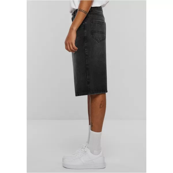  Pantaloni scurţi URBAN CLASSICS TB6639 NEGRU SPĂLAT 