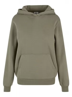 Hanorac de dama URBAN CLASSICS TB7105 MĂSLINE PALID
