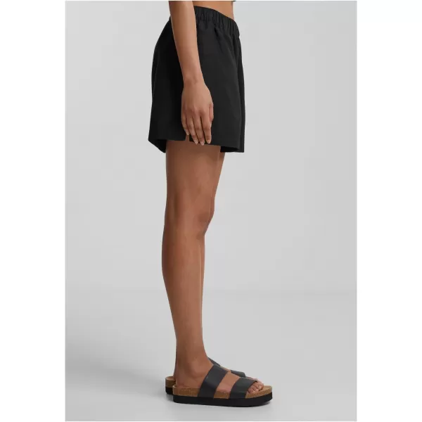  Pantaloni scurți pentru doamne URBAN CLASSICS TB6848 NEGRU 
