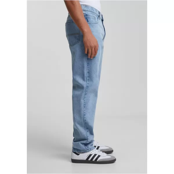  Blugi URBAN CLASSICS TB6396 NOU ALBASTRU DESCHIS SPĂLAT 
