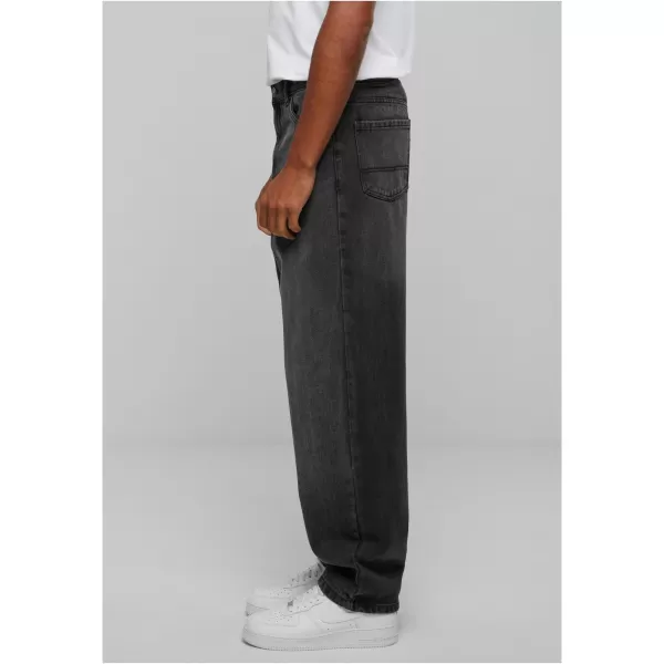  Blugi URBAN CLASSICS TB6398 NEGRU SPĂLAT 
