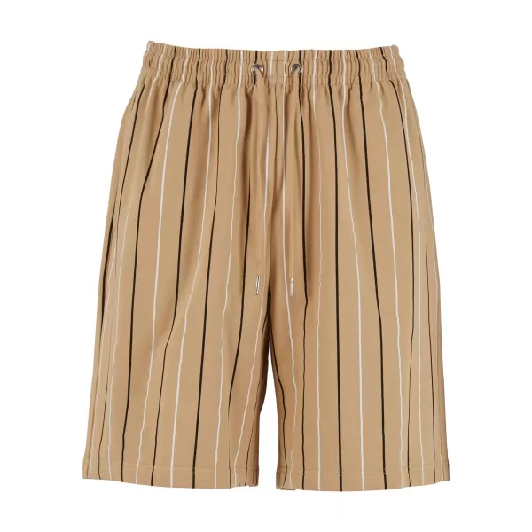  Pantaloni scurţi URBAN CLASSICS TB7314 UNION BEJ/ALB/NEGRU 