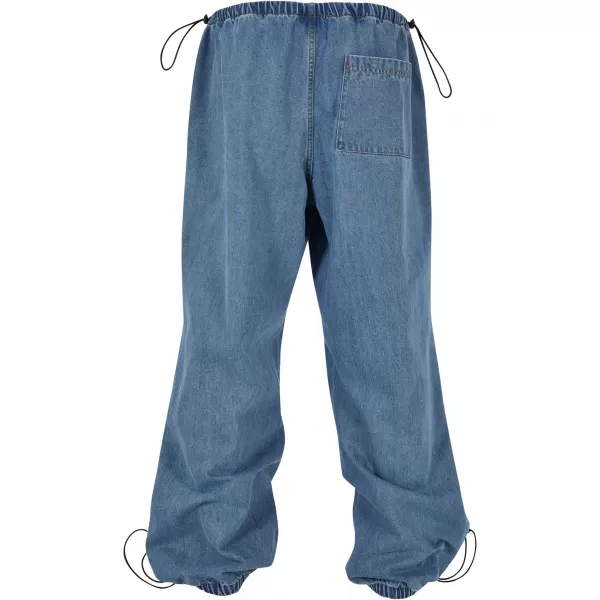  Blugi URBAN CLASSICS TB6354 ALBASTRU DESCHIS SPĂLAT 