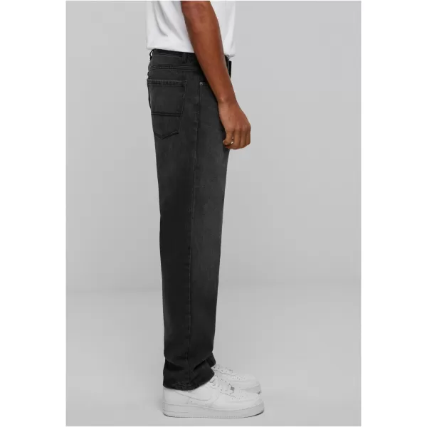  Blugi URBAN CLASSICS TB6396 NEGRU SPĂLAT 