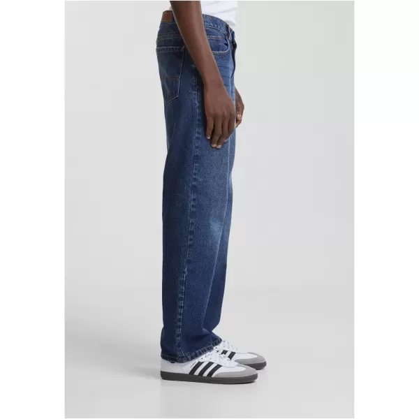  Blugi URBAN CLASSICS TB6396 NOU ALBASTRU ÎNCHIS SPĂLAT 
