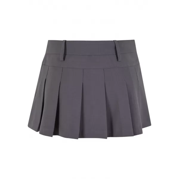 Fusta de dama URBAN CLASSICS TB7060 PIATRĂ ÎNTUNECATĂ 