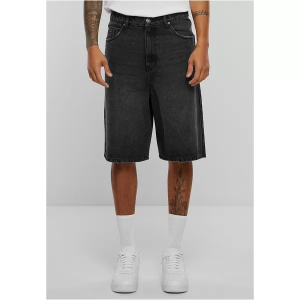  Pantaloni scurţi URBAN CLASSICS TB6639 NEGRU SPĂLAT 