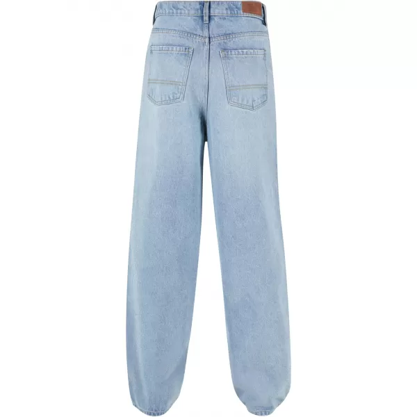  Blugi URBAN CLASSICS TB6398 NOU ALBASTRU DESCHIS SPĂLAT 