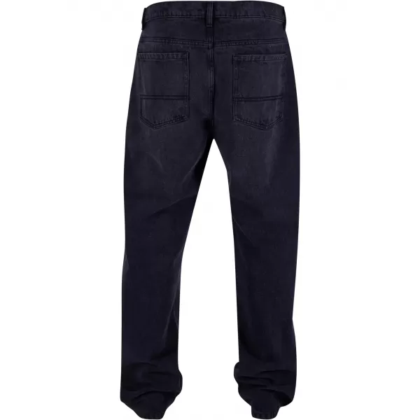  Blugi URBAN CLASSICS TB6396 NEGRU SPĂLAT 