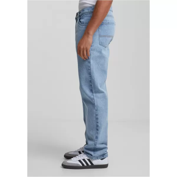  Blugi URBAN CLASSICS TB6396 NOU ALBASTRU DESCHIS SPĂLAT 