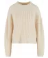 Pulover de dama URBAN CLASSICS TB7093 ALB/NISIP