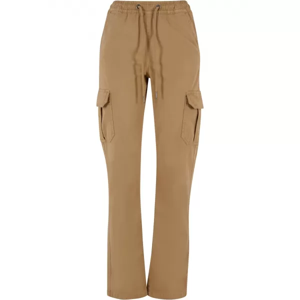  Pantalonii pentru doamne URBAN CLASSICS TB6158 UNIUNE BEIGE 