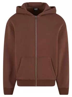 Hanorac pentru bărbați URBAN CLASSICS TB7284 MARO CIOCOLATA