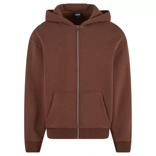  Hanorac pentru bărbați URBAN CLASSICS TB7284 MARO CIOCOLATA 