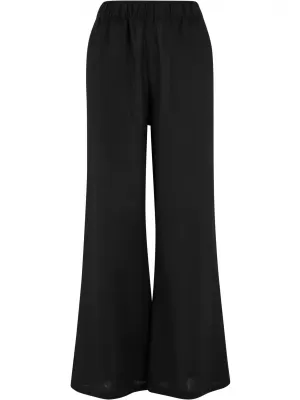 Pantalonii pentru doamne URBAN CLASSICS TB6850 NEGRU