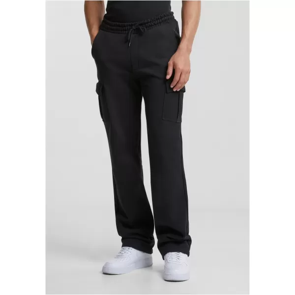  Pantaloni de trening pentru bărbați URBAN CLASSICS TB6391 NEGRU 