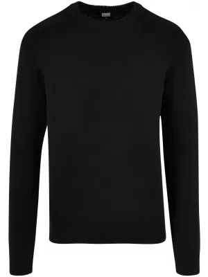 Pulover pentru bărbați URBAN CLASSICS TB6336 NEGRU
