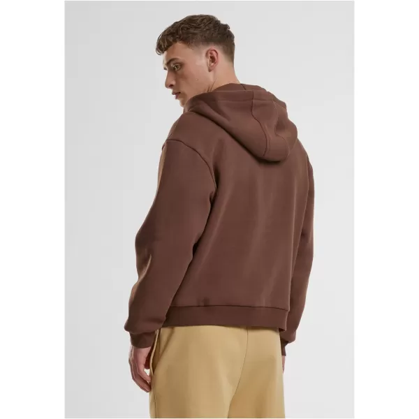  Hanorac pentru bărbați URBAN CLASSICS TB7284 MARO CIOCOLATA 