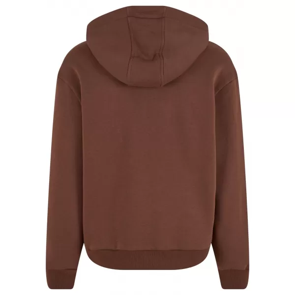  Hanorac pentru bărbați URBAN CLASSICS TB7284 MARO CIOCOLATA 